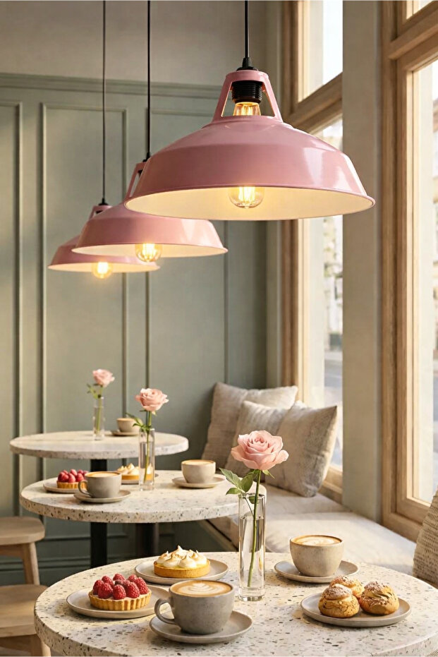 Dock Modern Metal Sarkıt Pembe 242569 - 1