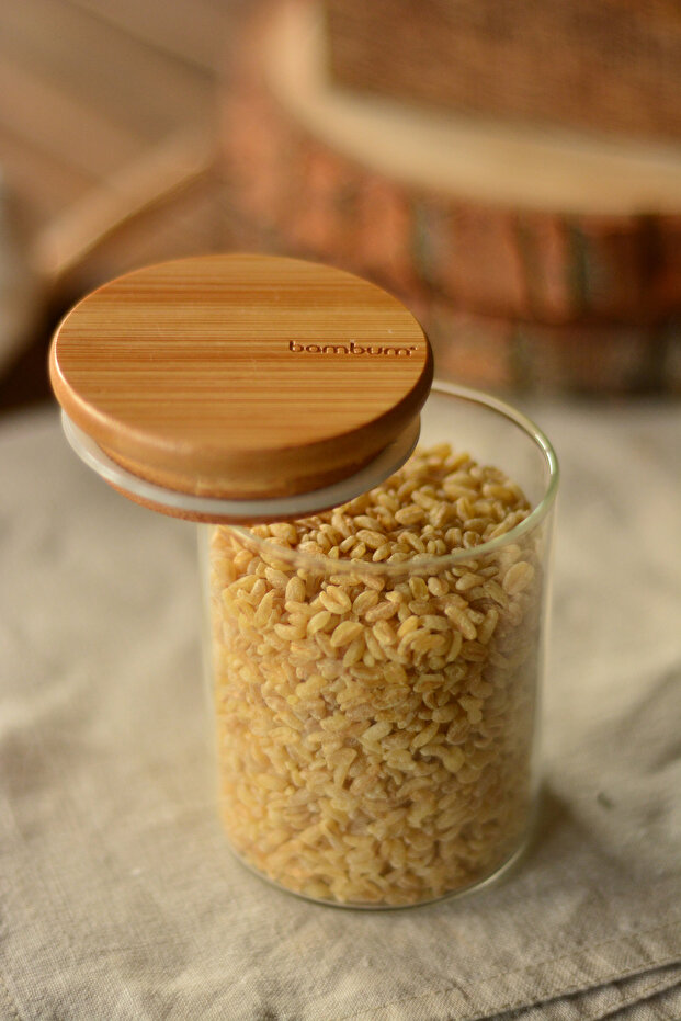 بولا - حاوية تخزين زجاجية صغيرة - 5