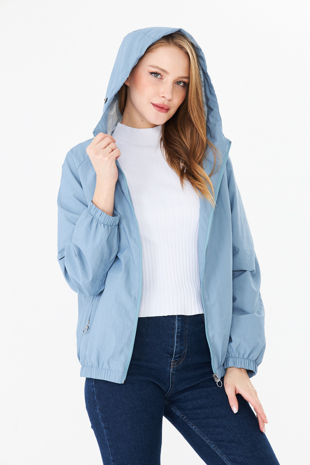 Women's Raincoat Hooded Women's Raincoat