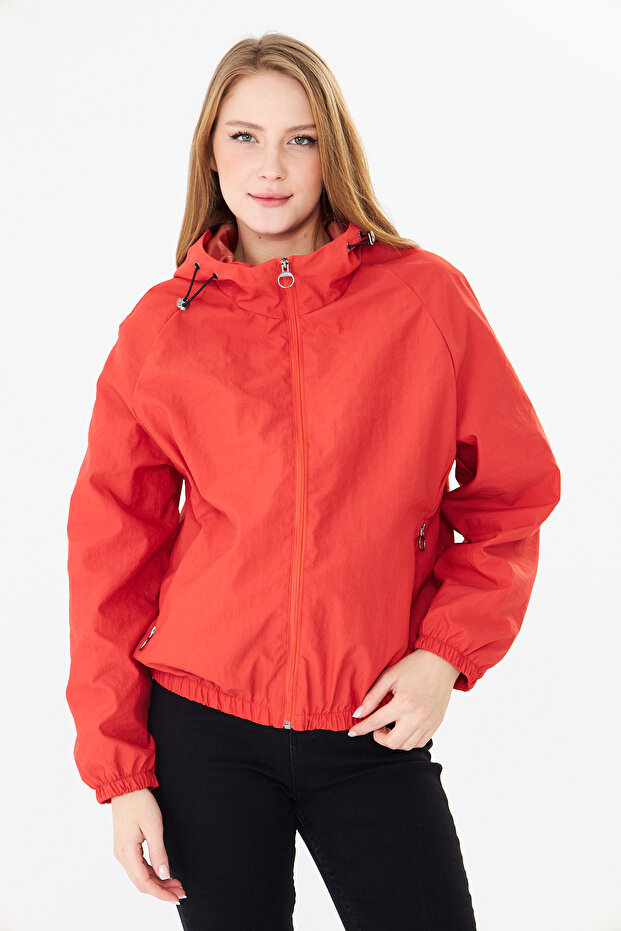 Women's Raincoat Hooded Women's Raincoat
