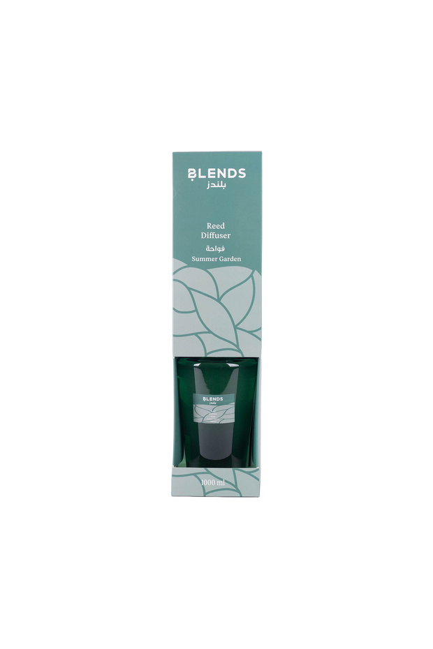 معطر هواء من القصب برائحة حديقة الصيف 1000 مل من ليورا - 1