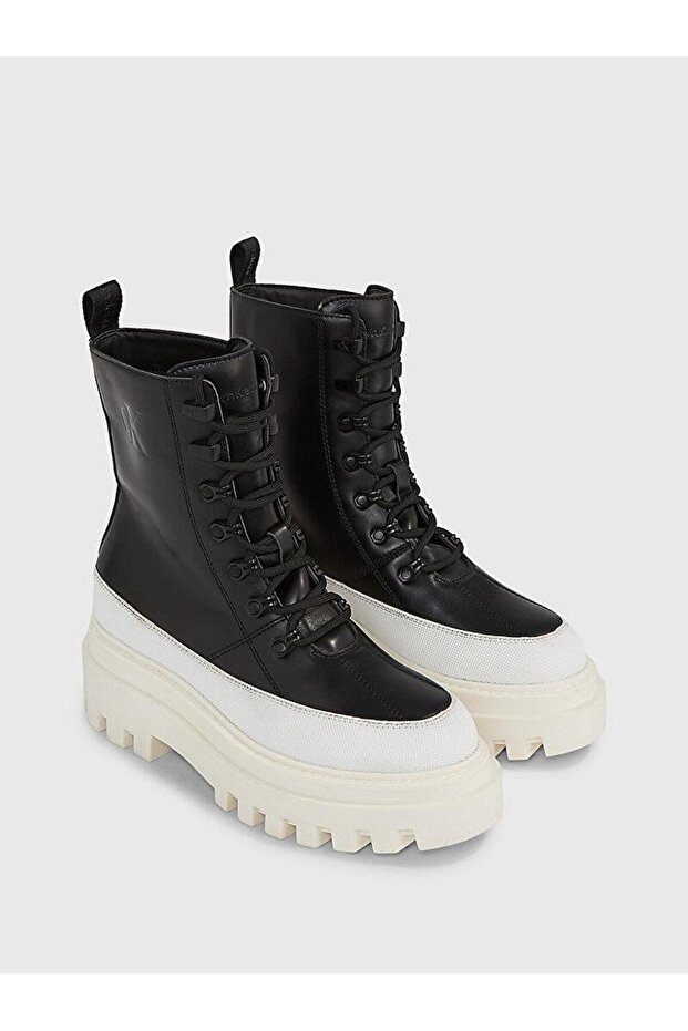 FLATFORM LACE UP BOOT LTH - 2
