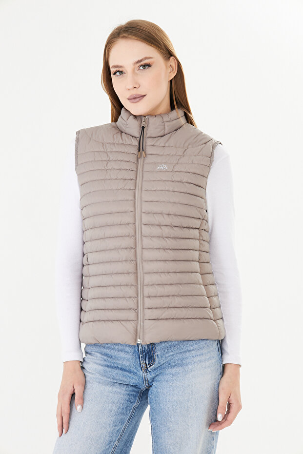 Women's Vest Inflatable Vest with Zipper Closure