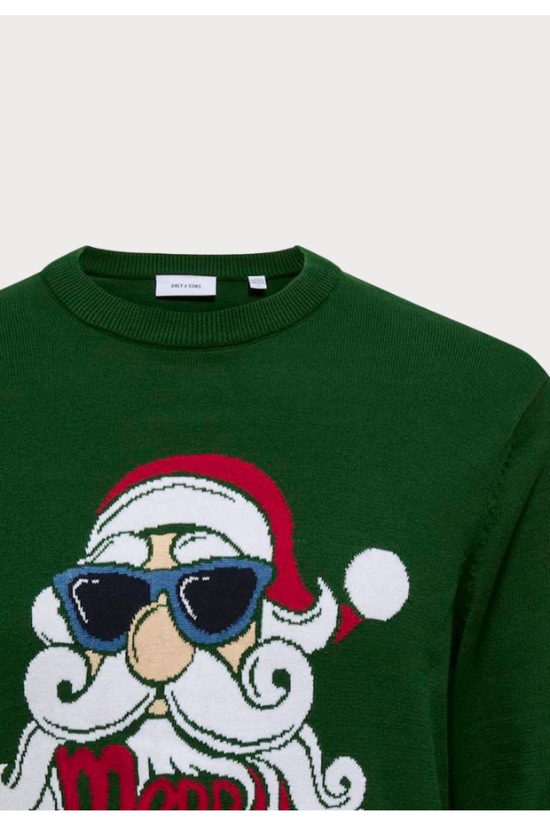 Pullover XMAS PLACE Strickpullover R-Neck - 3