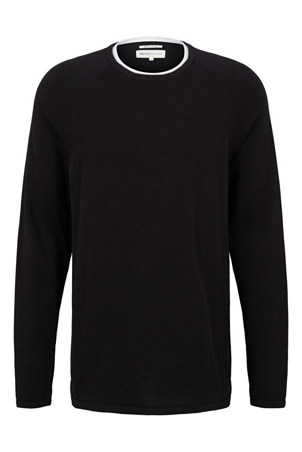 Strickpullover Pullover R-Neck - 2