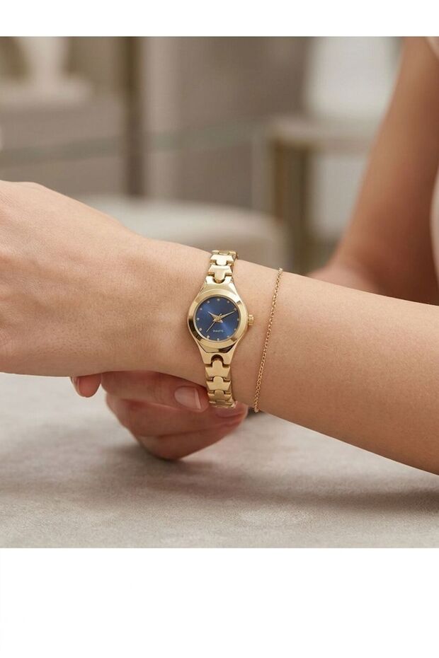 Women's Steel Minimal Gold Color Wrist Watch Tctsn001301S0455