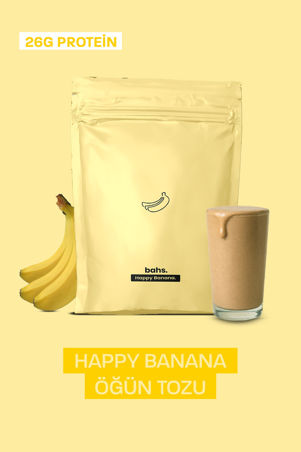 Proteinli Öğün Tozu - Happy Banana 600gr - 10 Servis - 3