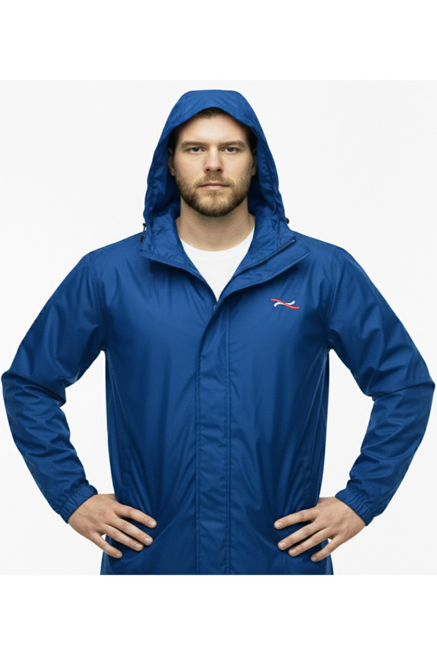 معطف واق من المطر مقاس كبير - 3