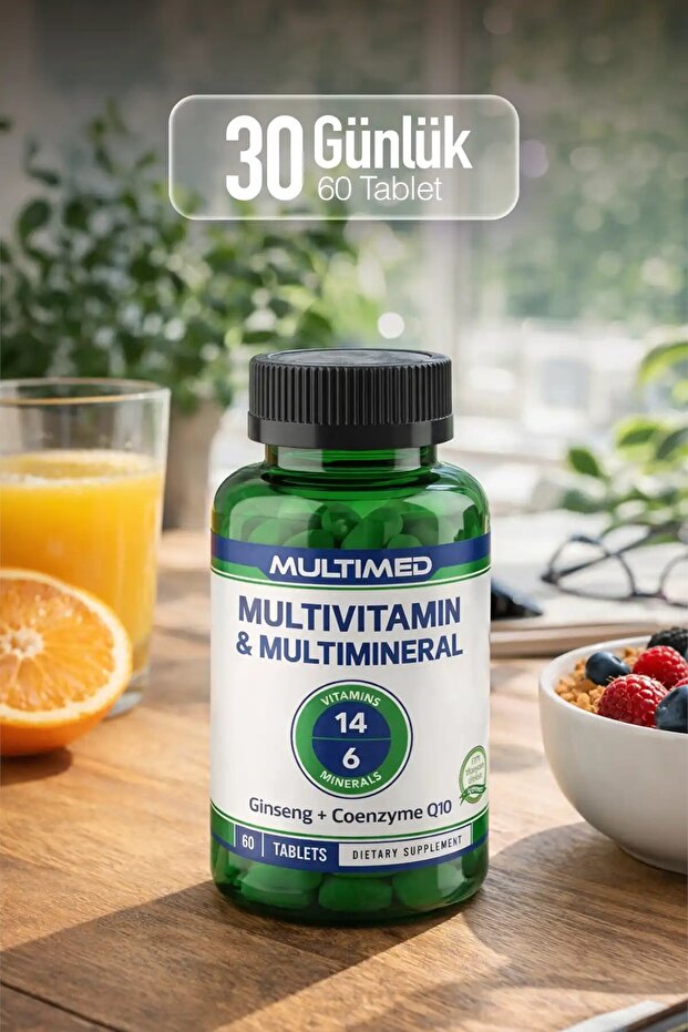 Multivitamin & Multimineral 60 Tablet - 4