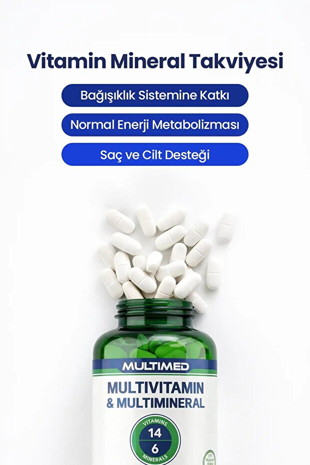 Multivitamin & Multimineral 60 Tablet - 2