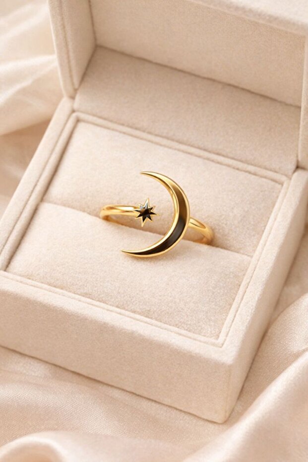 Star moon ring - 1