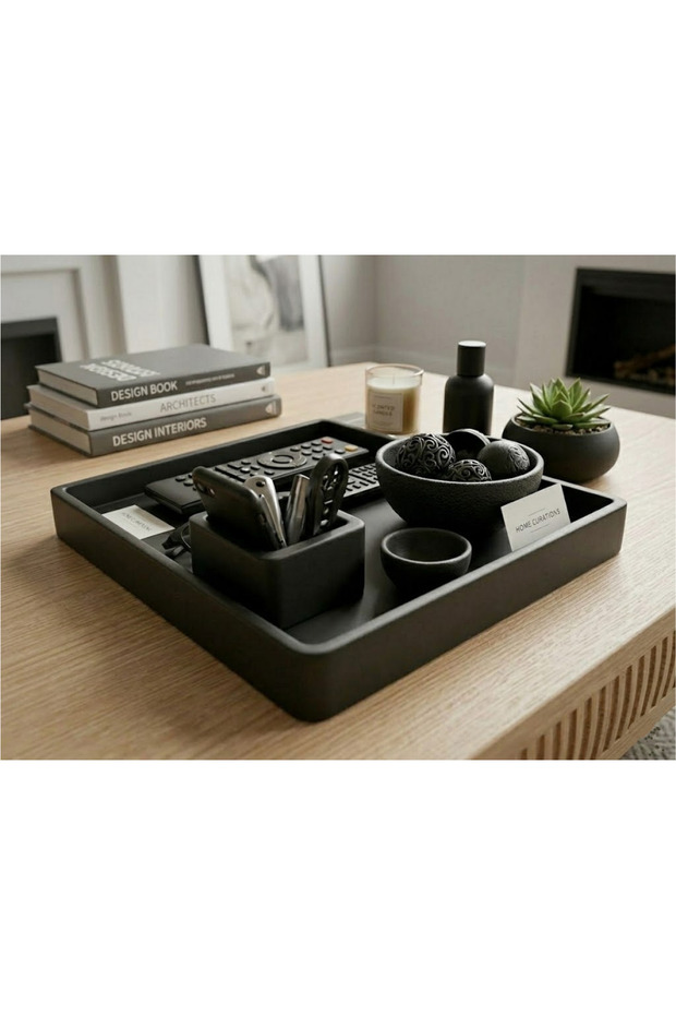 Multi-Purpose Desktop Organizer for Living Room