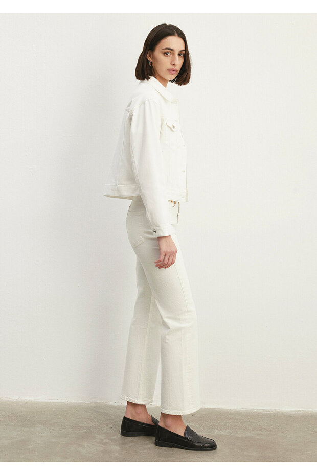 Kurtka dżinsowa Megi Blue Premium Broken White 1110389-86745 - 4