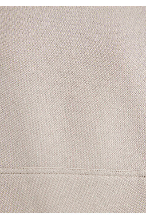 Kapüşonlu Gri Basic Sweatshirt 167299-70074 - 7