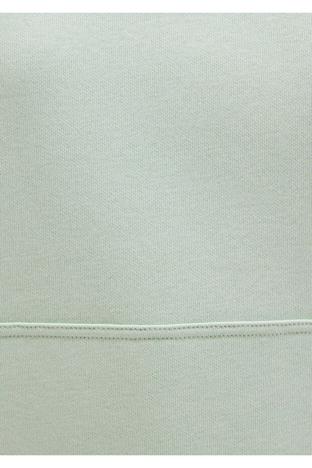 Kapüşonlu Yeşil Basic Sweatshirt 167299-71449 - 7