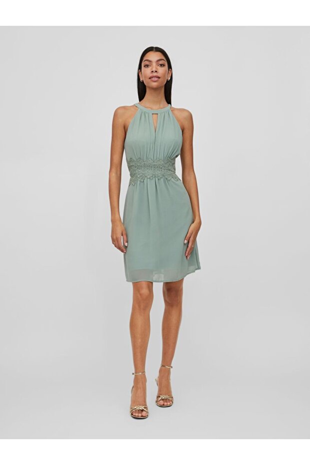 Midikleid Neckholder - 1