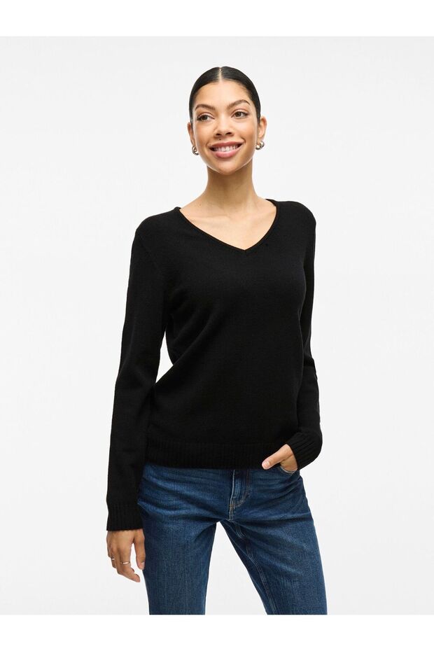 Strickpullover VIRIL V-Ausschnitt