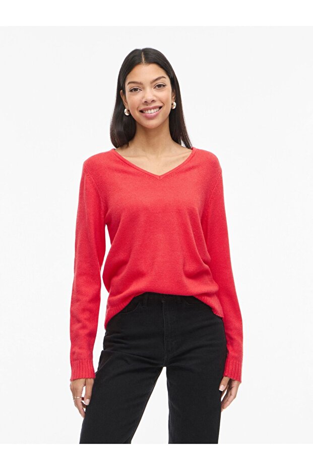 Strickpullover VIRIL V-Ausschnitt - 1