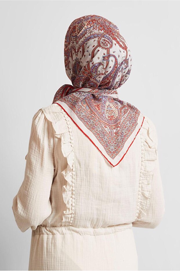 وشاح منقوش 8537 - 2