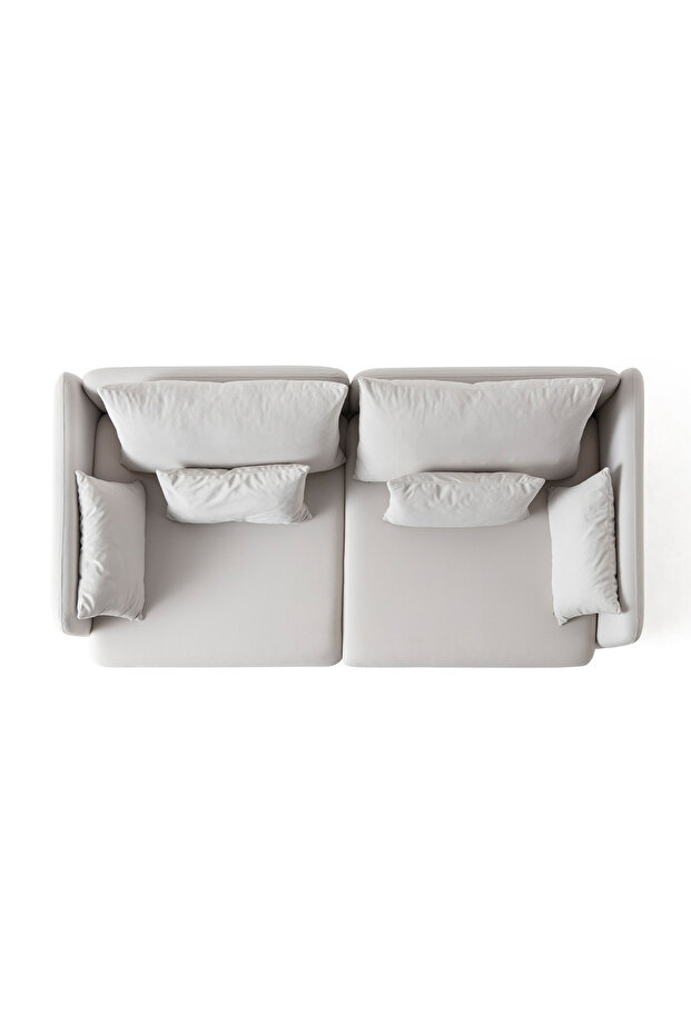 Flexy Üçlü Kanepe KREM - 7