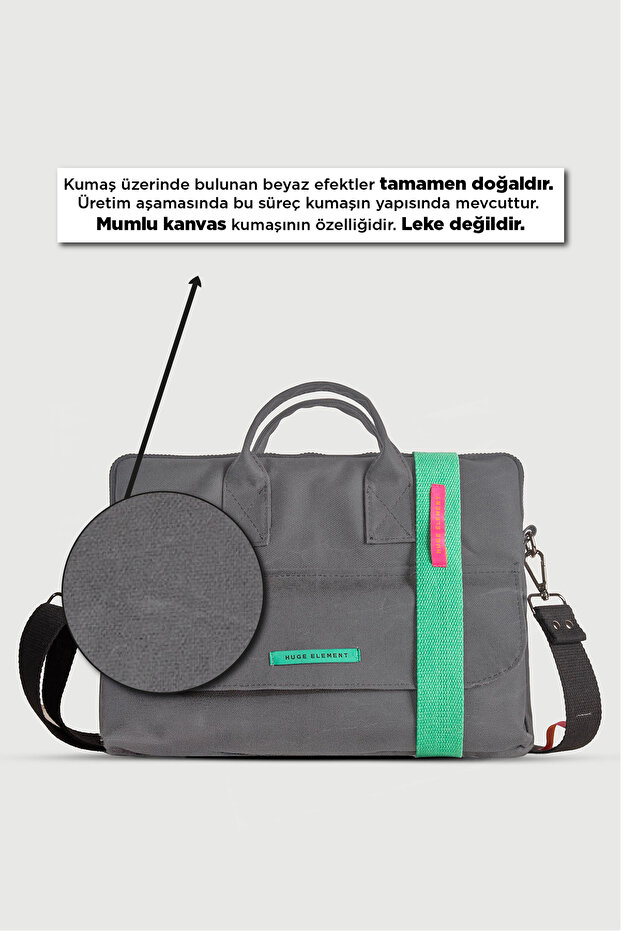 Huge Causes Notebook Case Anthracite 16" - 2