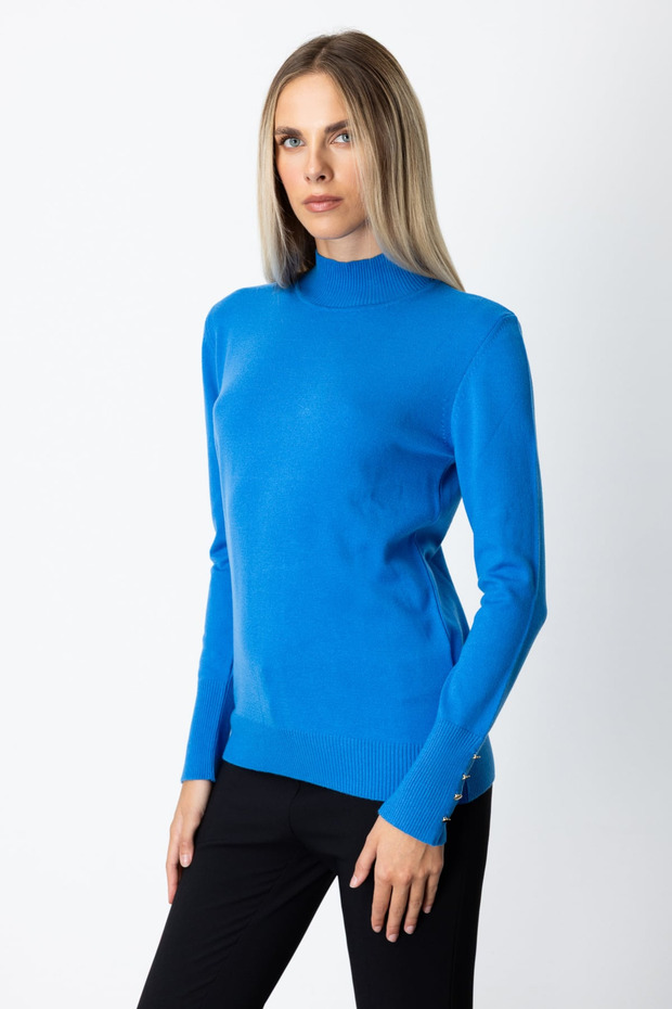 سترة أساسية بياقة عالية - 3