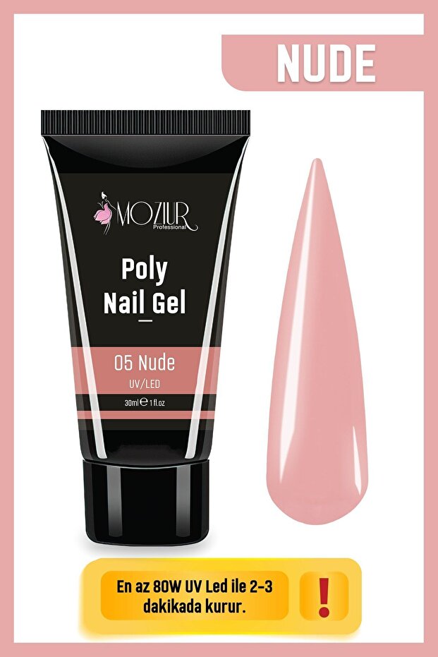 Poly Jel 30ml Nude - 1