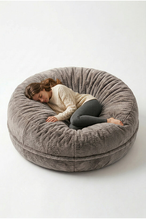 Pufio Dev Boy Rengarenk Dev Puf Özel Tasarım - 1