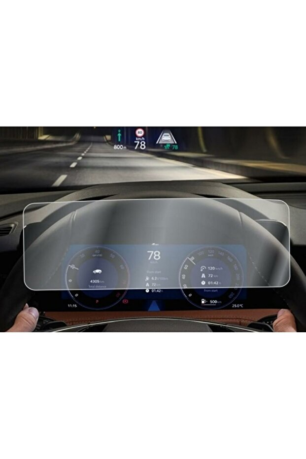 Skoda Superb Compatible 2024 2025 2026 Model 10.25 Inch Digital Instrument Cluster 9H Nano Screen Protector