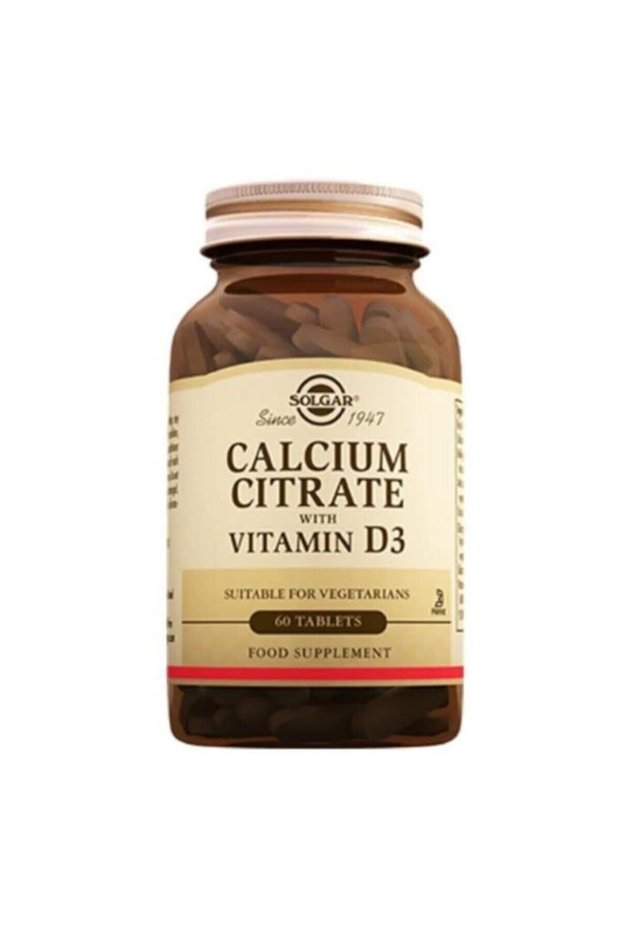 Calcium Citrate Vitamin D3 60 Tablets (Calcium Citrate)