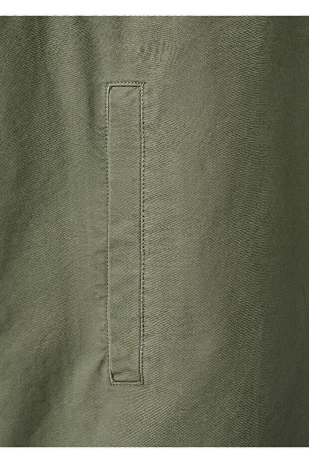 Oversize denim parka - 5