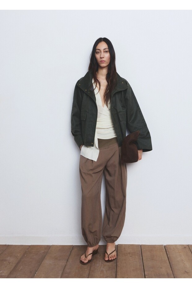 Huni yaka cepli parka - 2