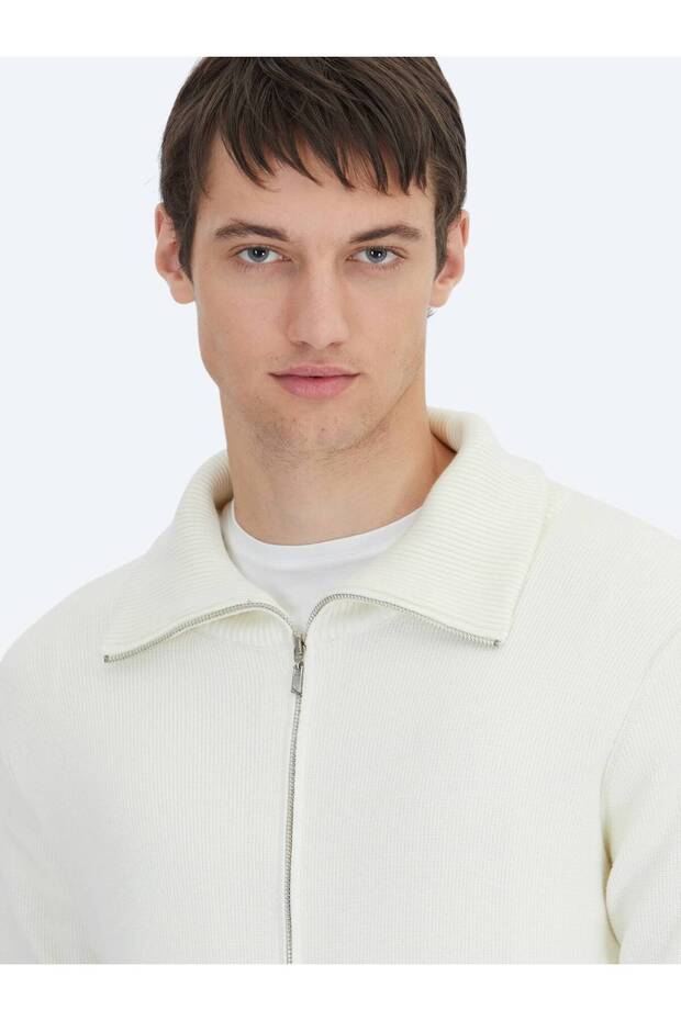 Ζακέτα εκρού - 5