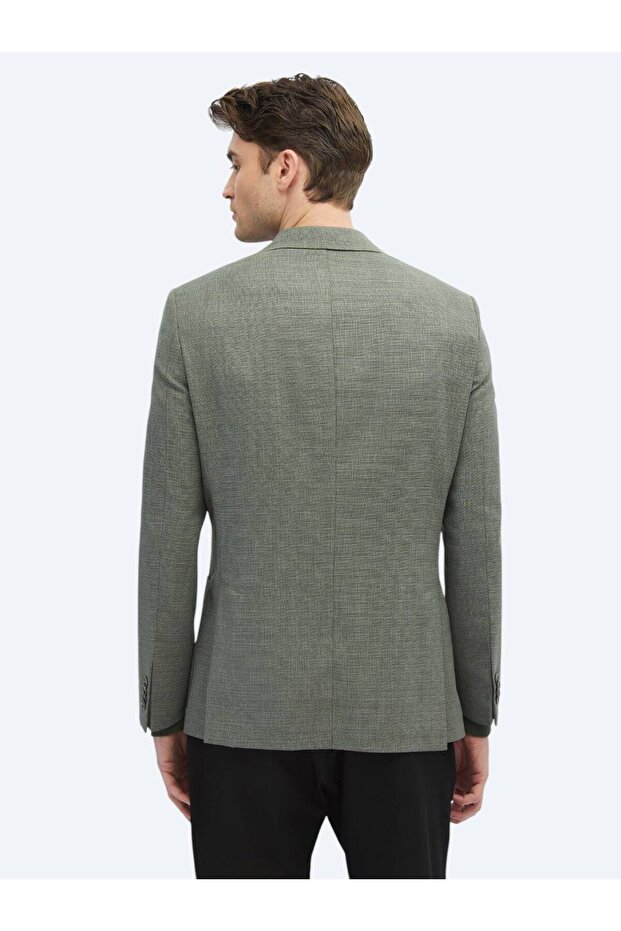 سترة كاكي منقوشة حديثة - 5