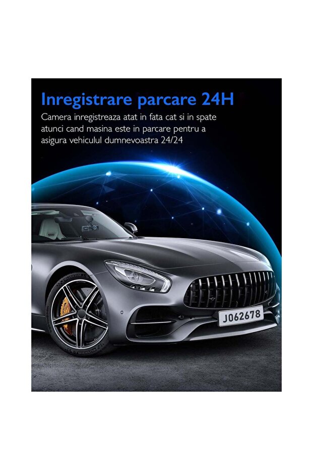 Cameră auto DVR triplă Loosafe Road Team Pro - 7