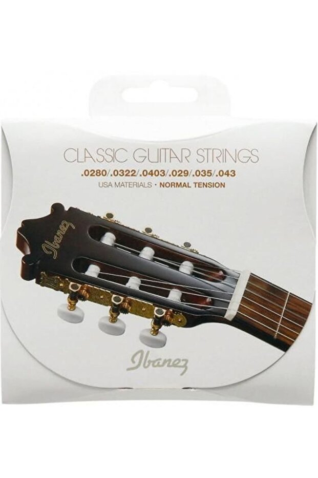 Icls6Nt Normal Tension Classical Guitar Strings - Set