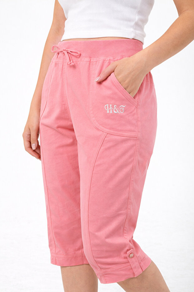 Women's Linen Capri - Cotton Capri - 2040