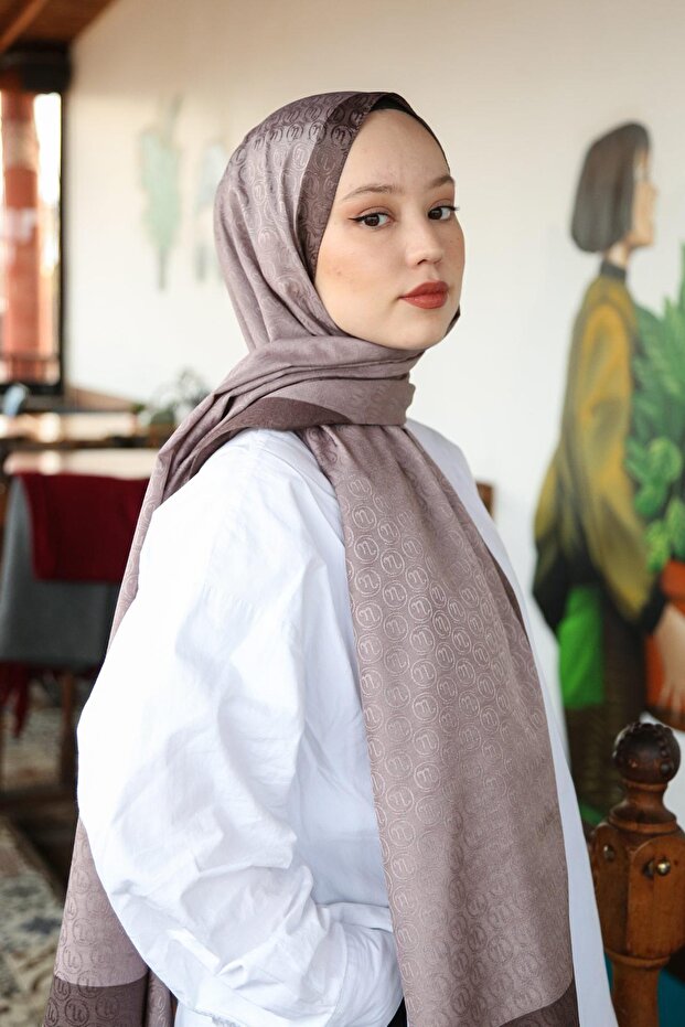 Monogram Şal MONOV08-08 - 1