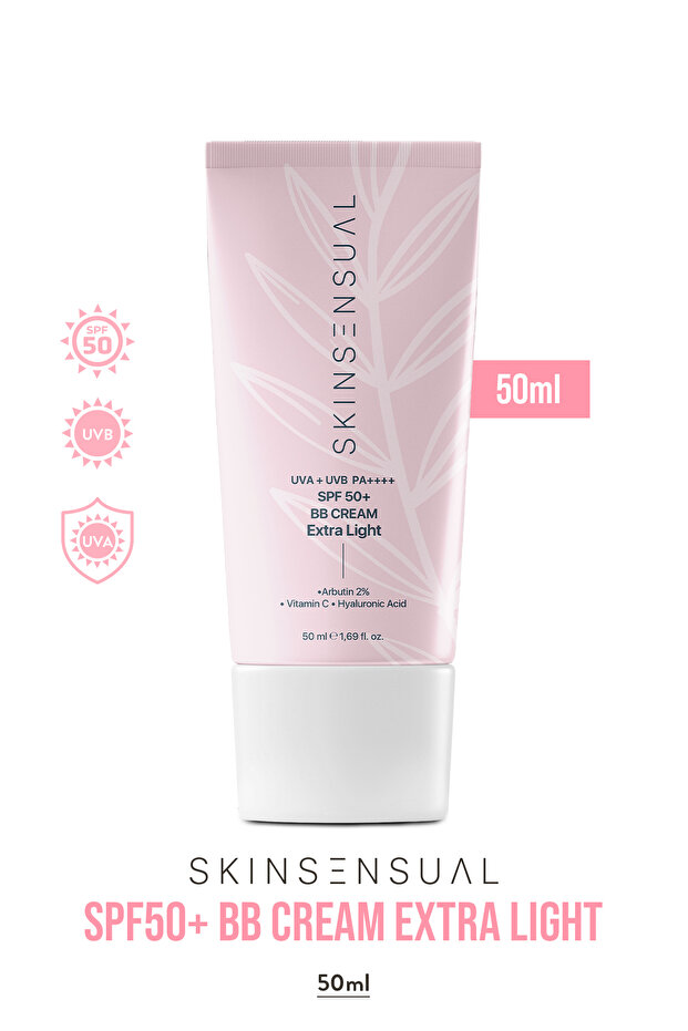Spf50+ Pa++++ Concealer Bb Cream Extralight 50ml | Anti-Blemish, Bright Skin Appearance | Uva+Uvb Protection