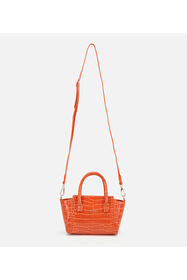 Kadın Turuncu Mini Çanta - 2