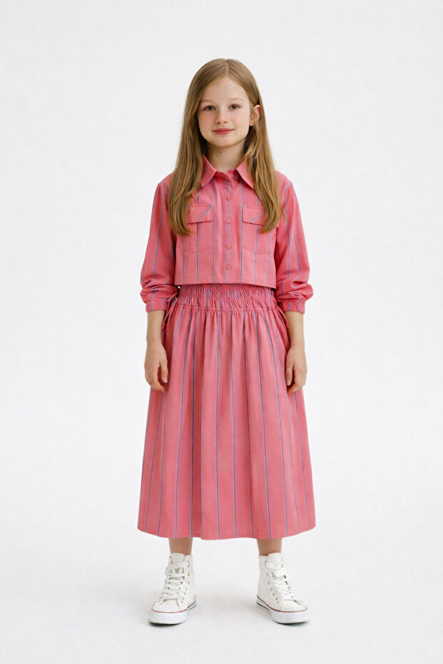 Pink Pepper Mini Gömlek - 1