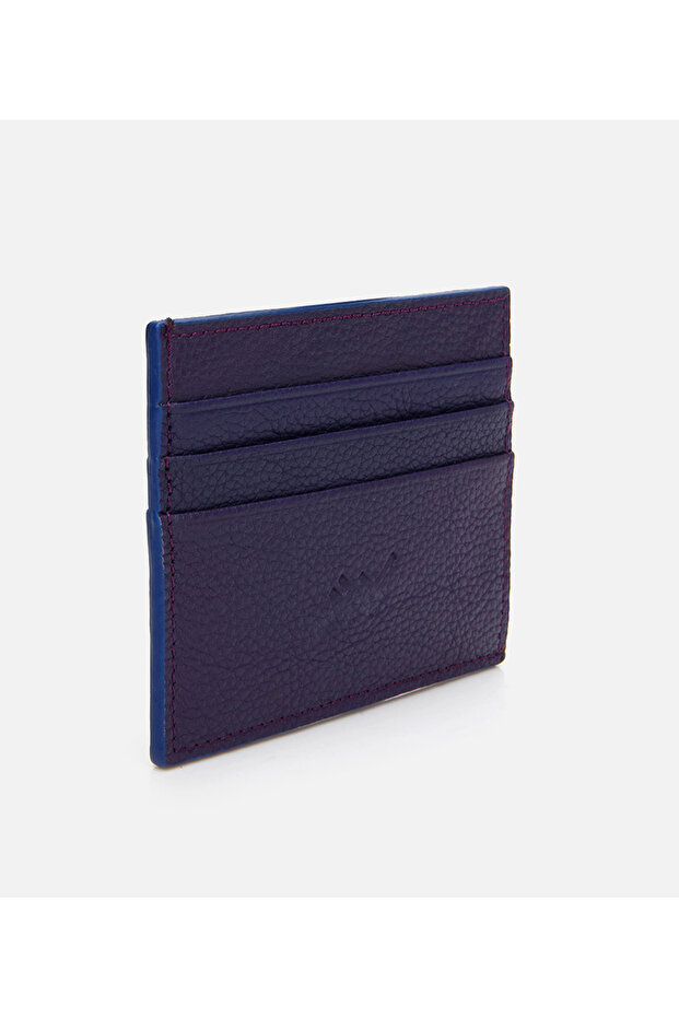 Hakiki Deri Mor Erkek Cüzdan - 2