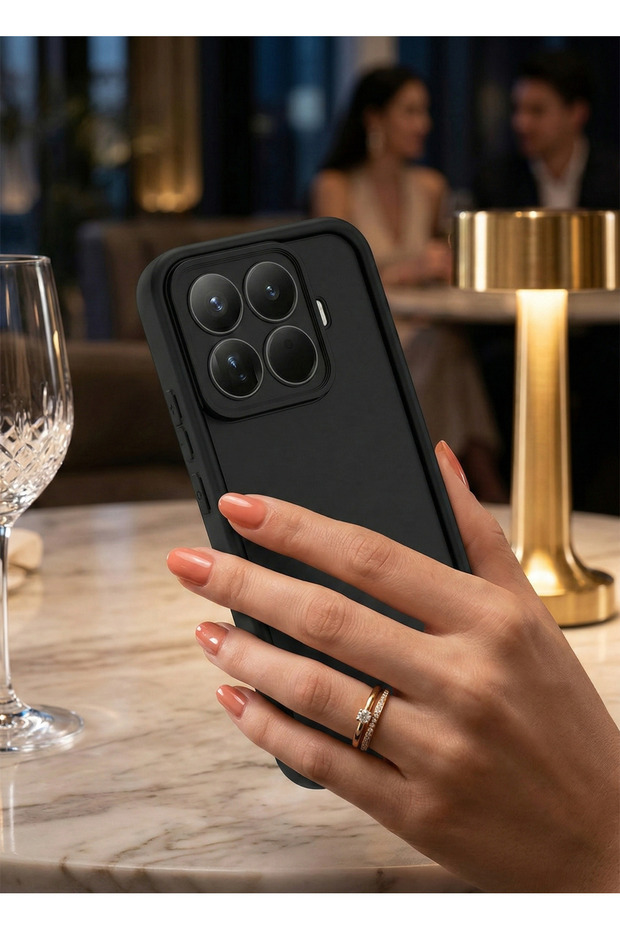 Soft Colorful Silicone Cover with Camera Protection and Raised Edges Compatible with Mi 15t Pro
