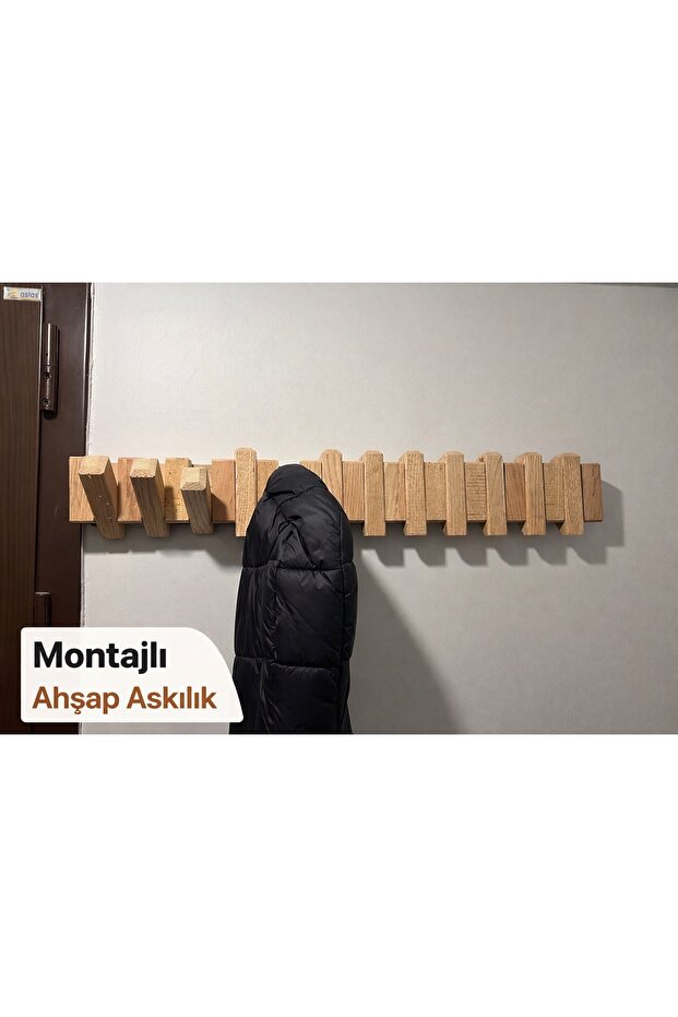 ahşap askılık - 2