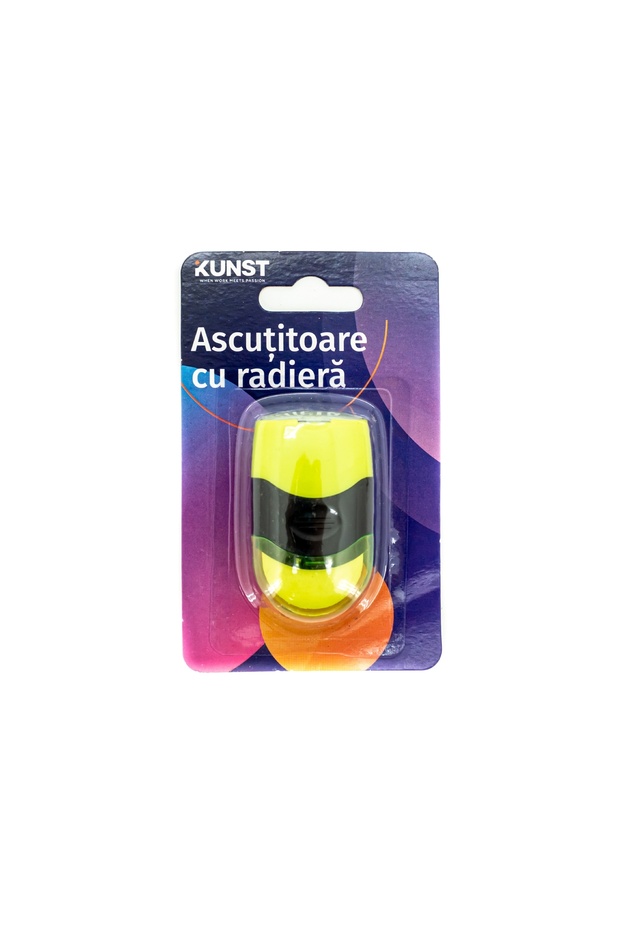 Pencil Sharpener With Eraser - 1