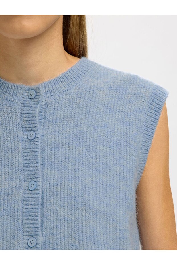 Strickweste Wollgemisch - 5