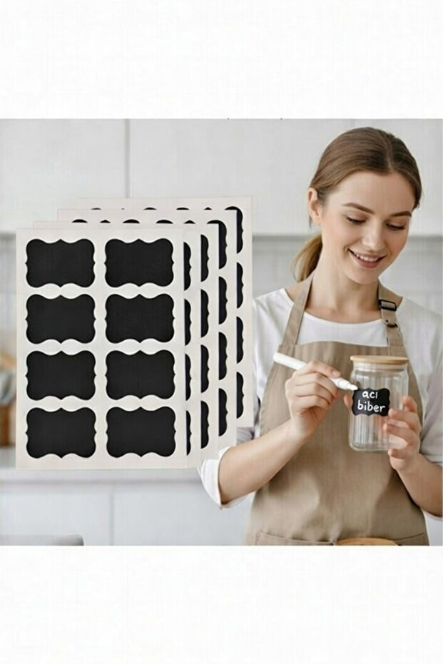 Kitchen Jar Sticker Label