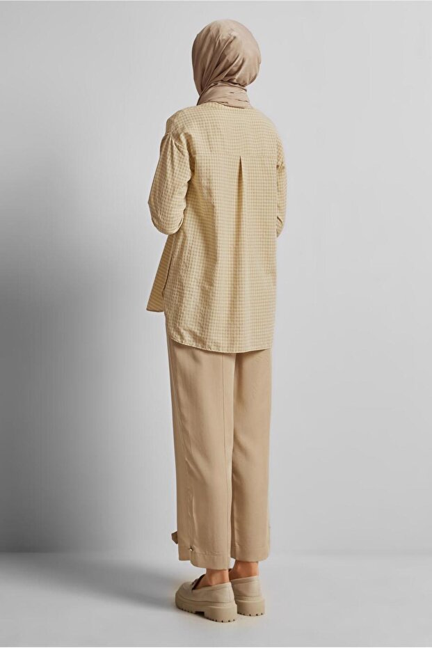 تونيك قطن منقوش منقوش 45779 - 4