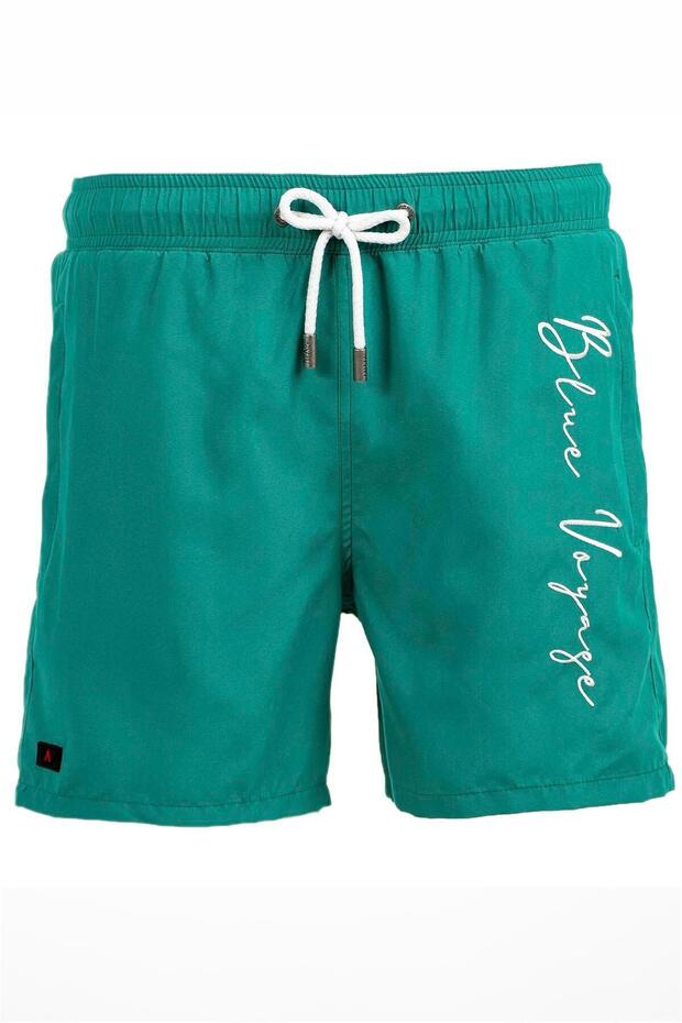 Men's Short Swim Shorts C1303 Green