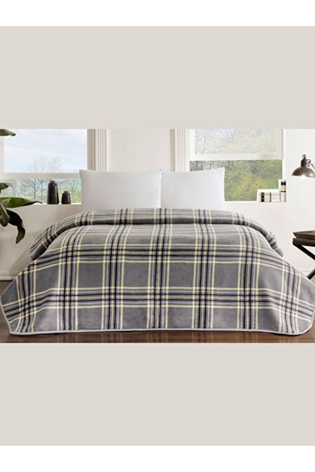 بطانية فاوستو أنثراسيت مفردة - 1